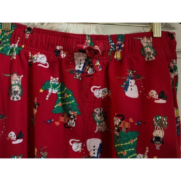 Old Navy Family Christmas Pajamas 1 XS, 1 XL Matching Flannel Pets Print 2 Pair - Picture 6 of 8